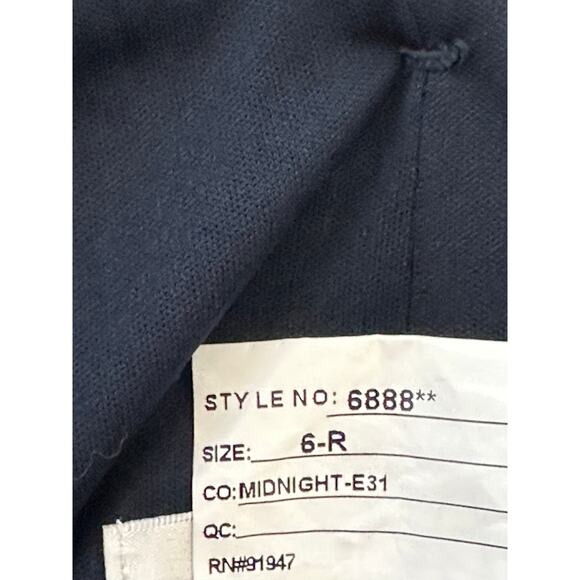 After Six NWT Midnight Blue Satin Corset Strapless Charmeuse Dress Maxi Formal 6 - Picture 7 of 9